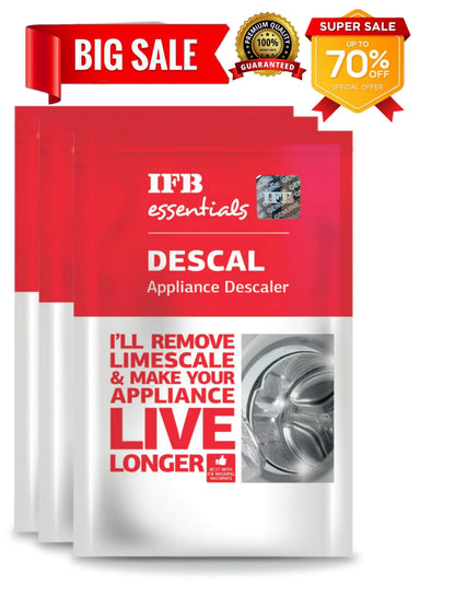 IFB Washing Machine Cleaner Powder (Descaling Powder) -Pack of 4( 400g )