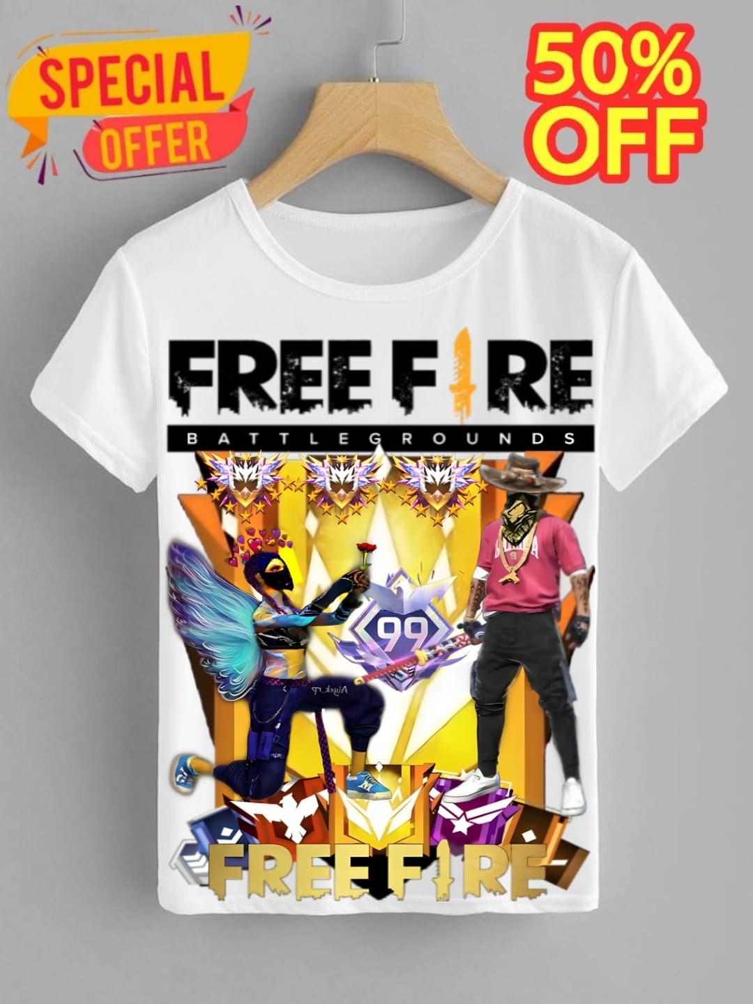 freefire t-shirt