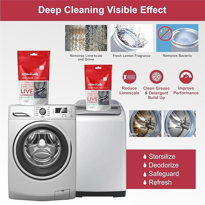 IFB Washing Machine Cleaner Powder (Descaling Powder) -Pack of 4( 400g )