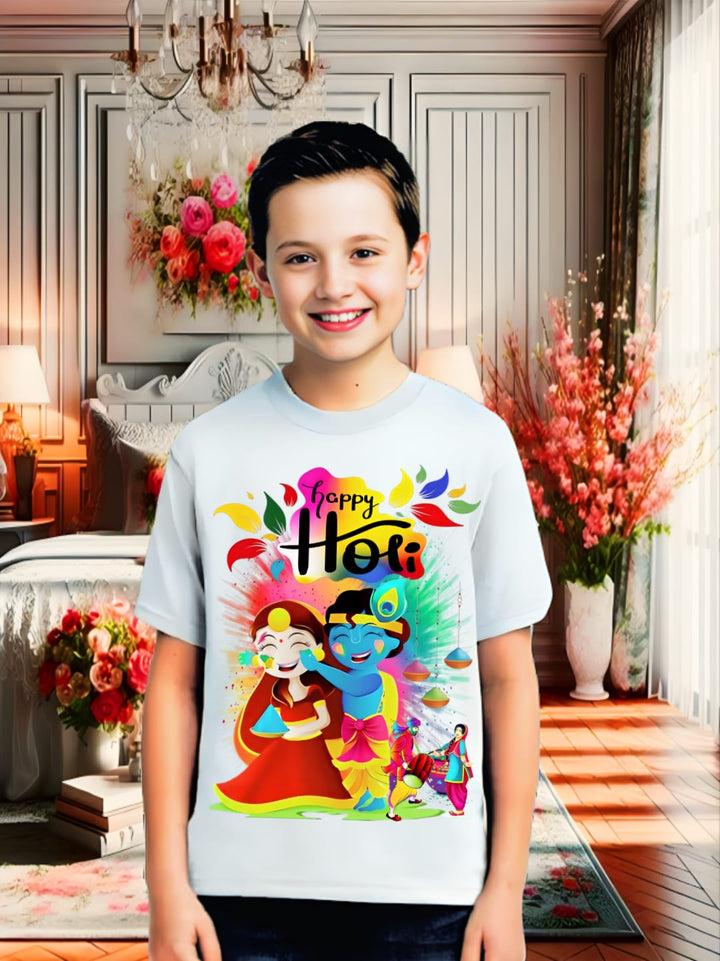 New Holi T-Shirts for Kids (0-16 Years)