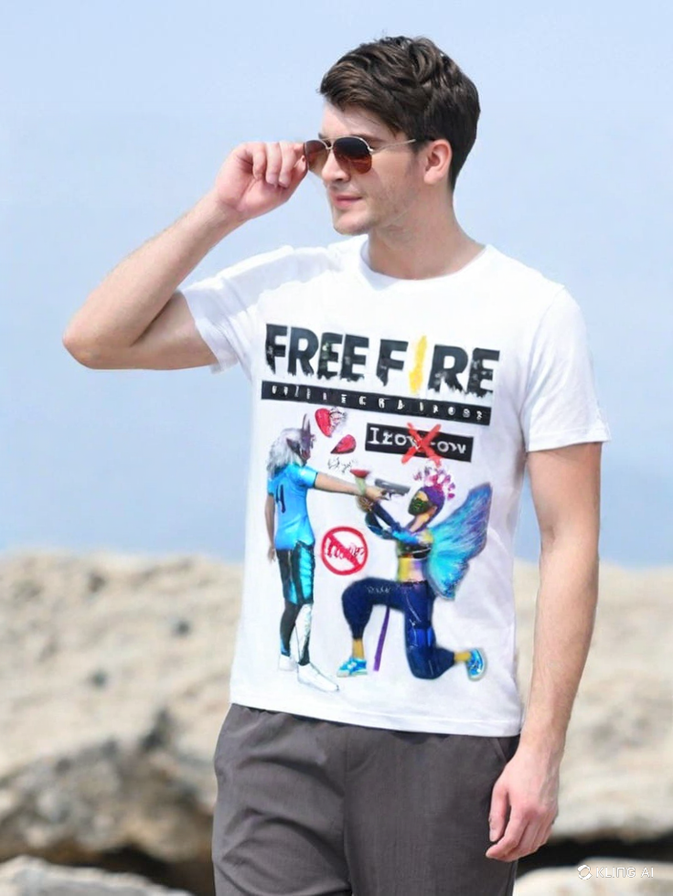 Freefire T-shirt Boys and Girls