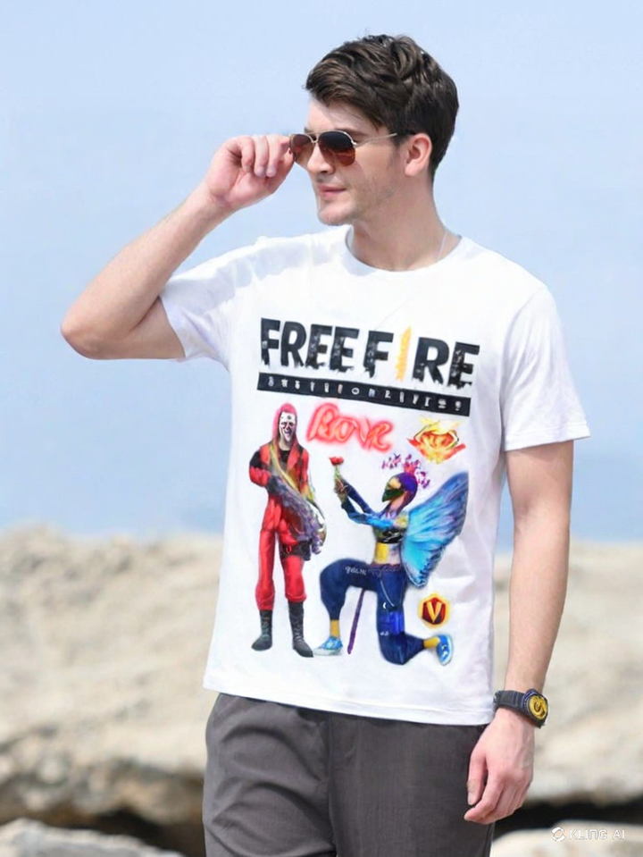Freefire T-shirt Boys and Girls