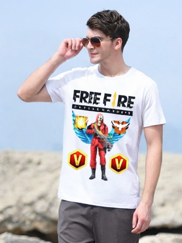 Freefire T-shirt Boys and Girls