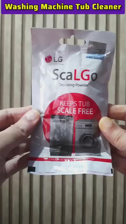 LG Scale GO Washing Machine Cleaner & Tub Clean Powder (4-Pack)