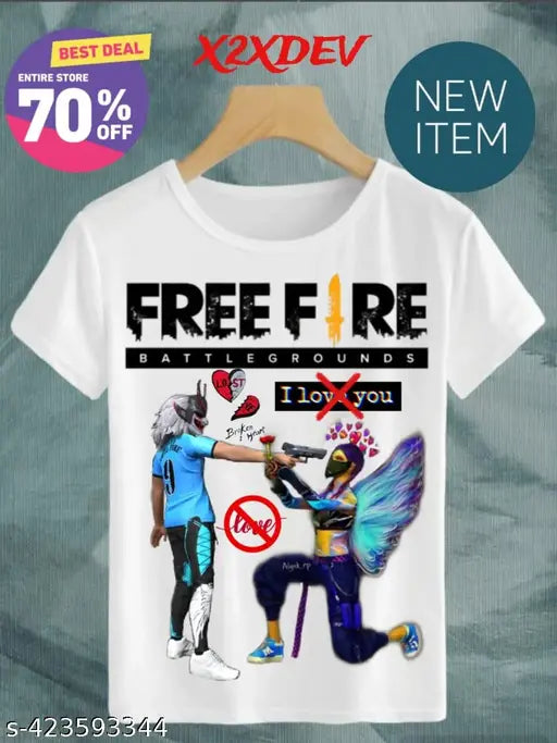 Freefire T-shirt Boys and Girls